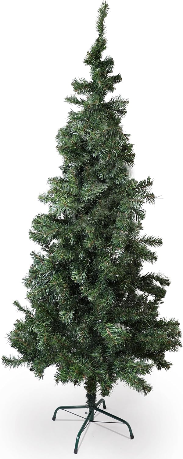 4ft/6ft Premium Christmas Tree 130 Branch Xmas Trees Artificial Christmas Tree Pine Tree With Plastic/Metal Stand Realistic Branches Christmas Tree For Indoor And Outdoor