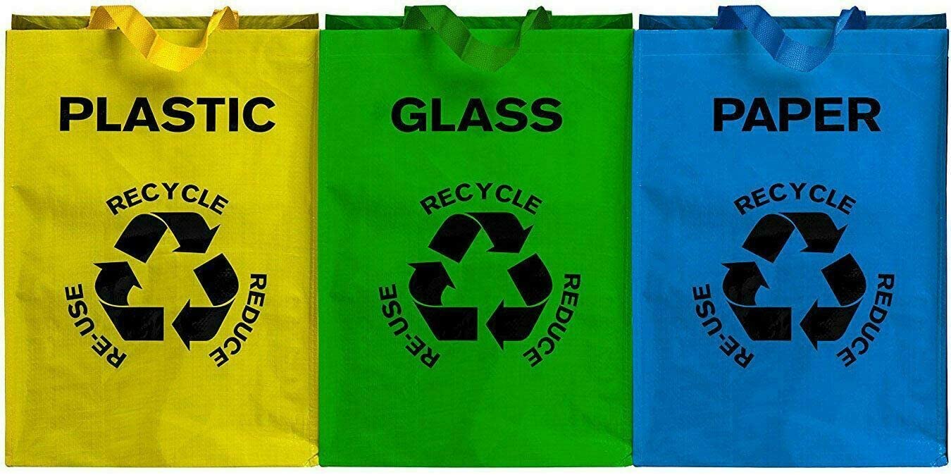 Large Heavy Duty Plastic Bags | Recycling Bags For Paper - DIVCHI