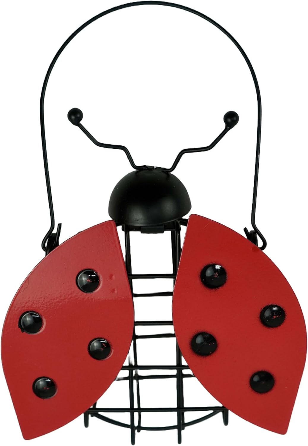 Bee And Ladybird Shaped Hanging Bird Feeder Decorative for Garden Easy to Refill
