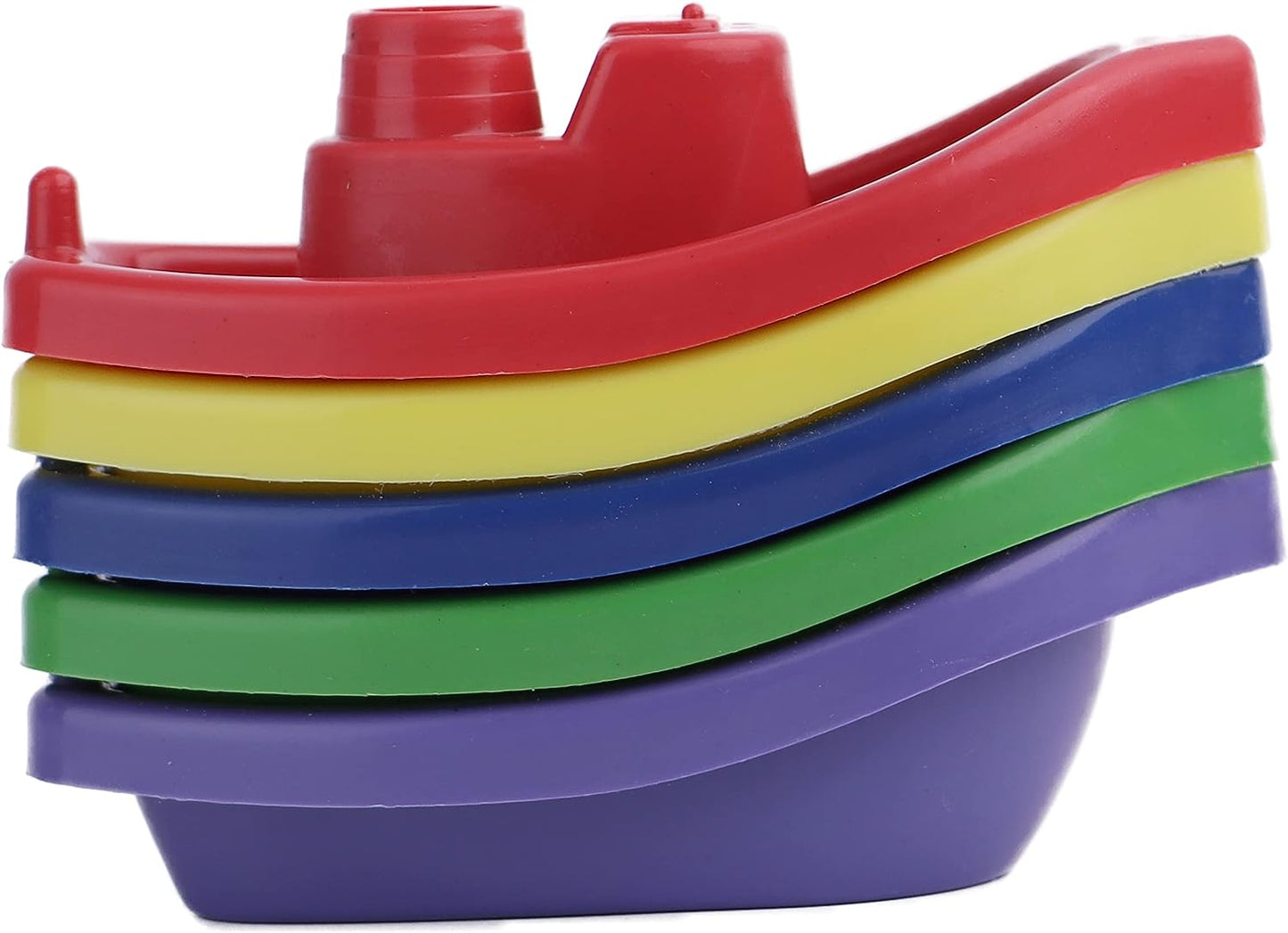 Pack of 5 Bath Time Boats for Lovely Children 3+ Years Toy for Fun Activity - DIVCHI