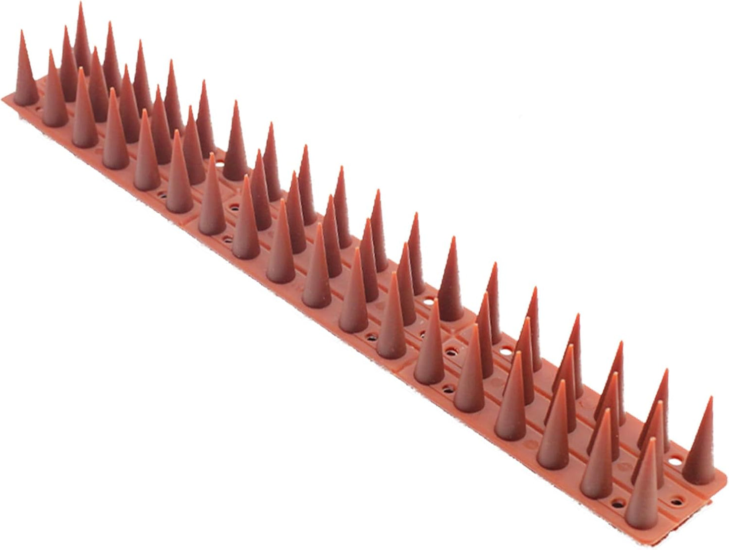 DIVCHI 20 Pcs Bird Spikes for Anti Pigeons And Birds, Fence Wall Spikes Garden Security Anti-Climb Cat Bird Intruder Pest Deterrent, Birds Fence Roof Tall Covers 33.5 x 4.5 x 3.7cm 5M (22.4ft)
