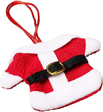 6 pc Christmas Cutlery Silverware Holders for knives and folks for Home Dinner - DIVCHI