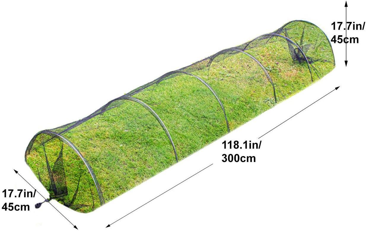 DIVCHI Garden Net Grow Tunnel – Heavy-Duty Plant Cover for Protection Against Birds, Deer & Pests - DIVCHI