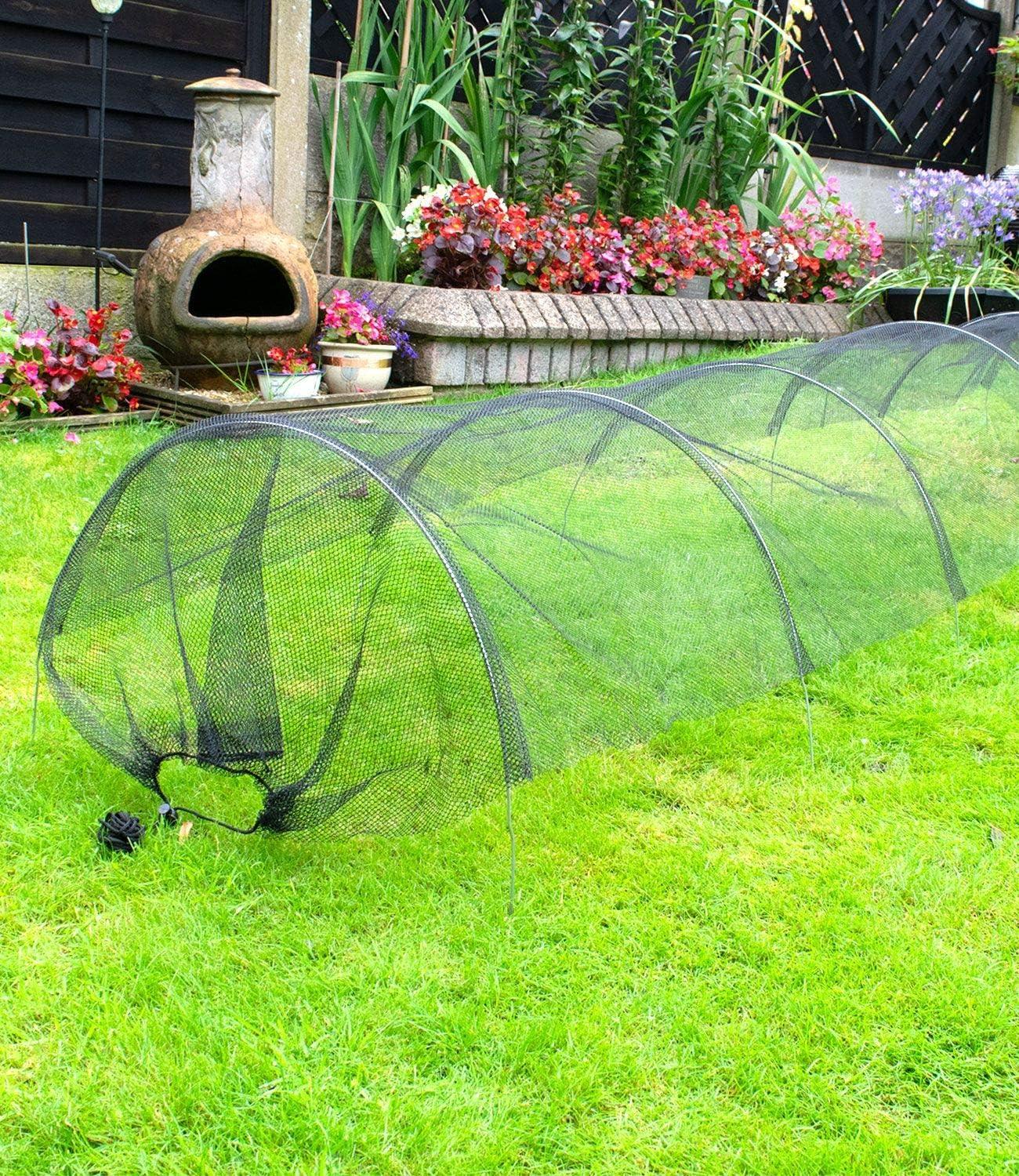 DIVCHI Garden Net Grow Tunnel – Heavy-Duty Plant Cover for Protection Against Birds, Deer & Pests - DIVCHI
