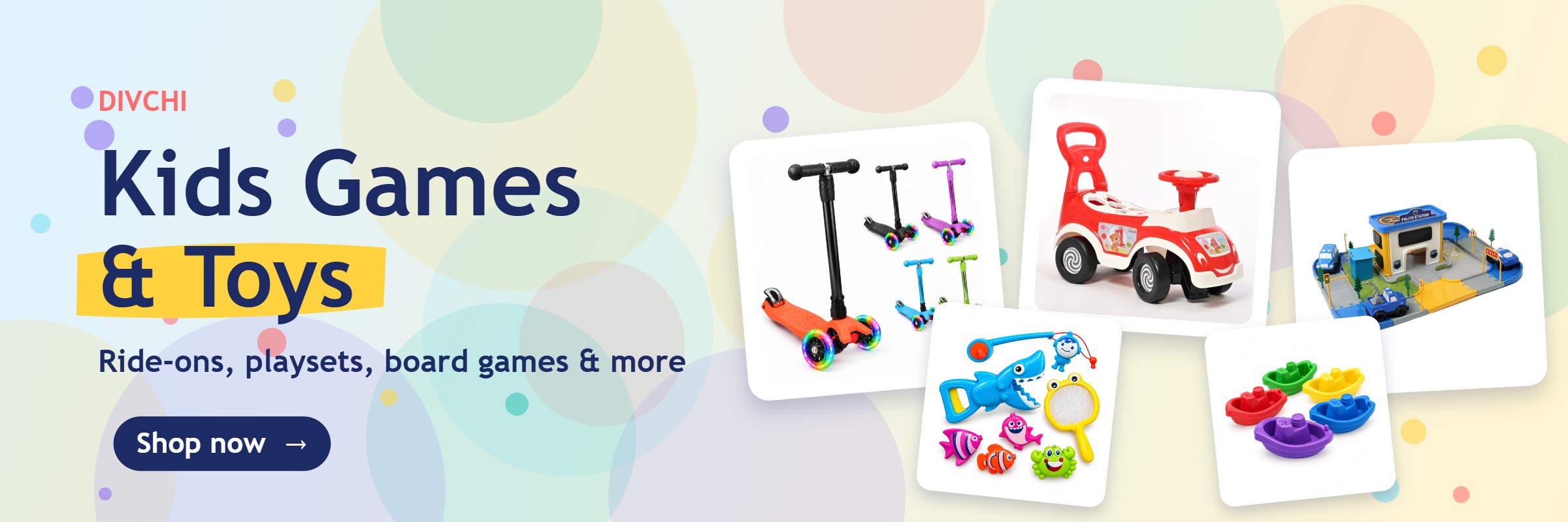 DIVCHI kids games and toys – indoor and outdoor fun