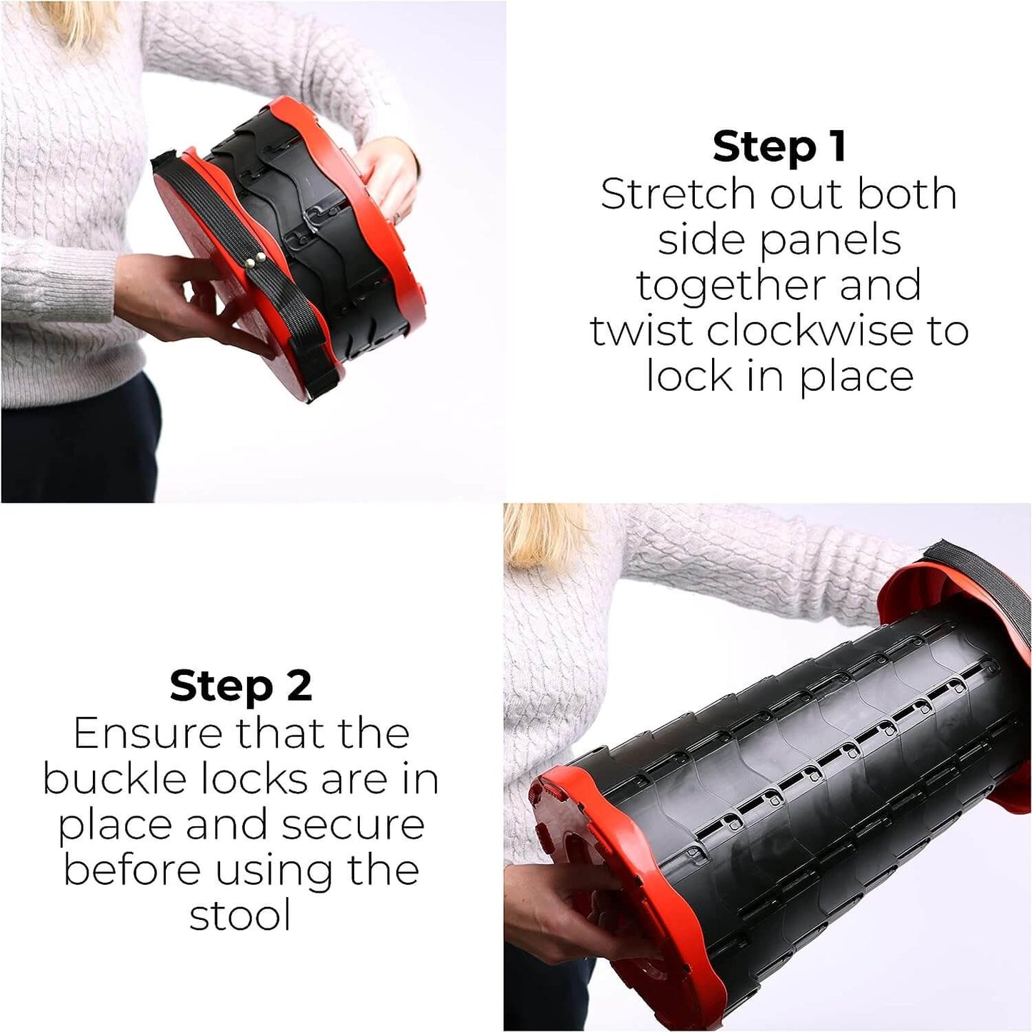 Plastic Collapsible Stool | Portable Telescopic Stool Uk