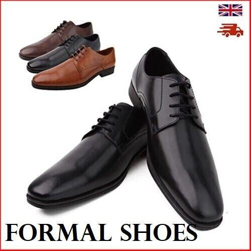 DIVCHI Men's Formal Shoes Footwear for Men Lace Up Leather - DIVCHI
