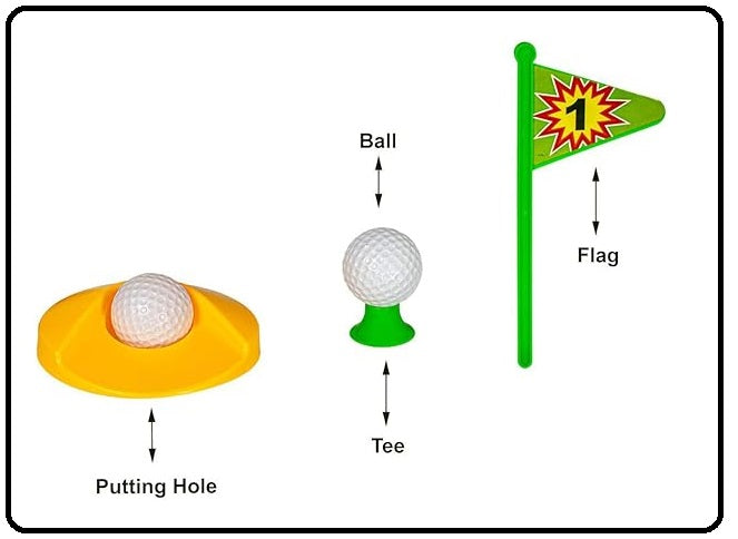 DIVCHI Toilet Golf Game Potty Bathroom Fun Activity Novelty Gift for Xmas - DIVCHI