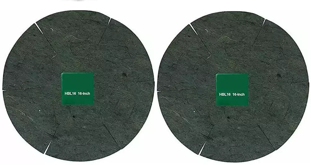 Natural Green Jute Hanging Basket Liners – Pre-Cut for 12", 14", & 16" Wall or Hanging Planters - DIVCHI