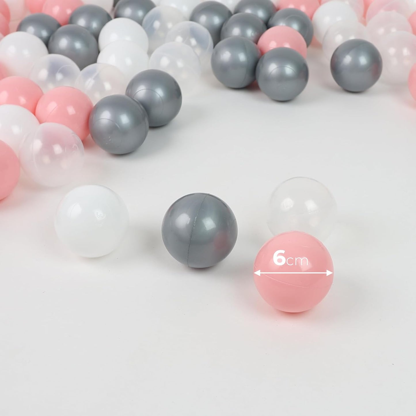 SOFT PLAY BALLS | FOAM BALLS PIT | PEN POOL BATH PLAY ROOM | BEST XMAS GIFT - DIVCHI