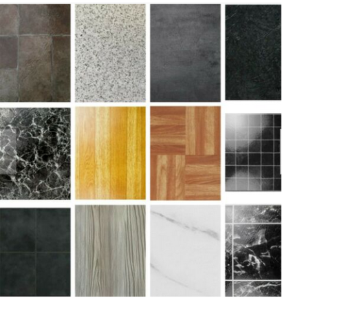Vinyl floor tiles self adhesive easy to fit flooring DIY Kitchen Bathroom Home - DIVCHI