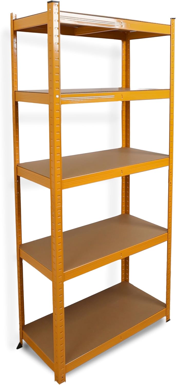5-Tier Shelving Unit Free Standing Boltless Rack For Home | Office | Warehouse - DIVCHI