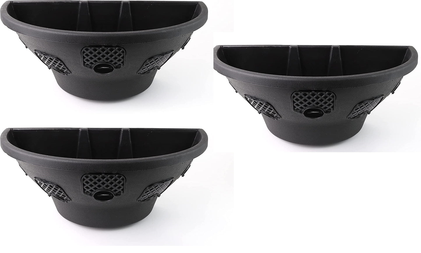 DIVCHI 18" Wall Hanging Baskets Wall-Mounted Flower Planters Basket For Garden - DIVCHI