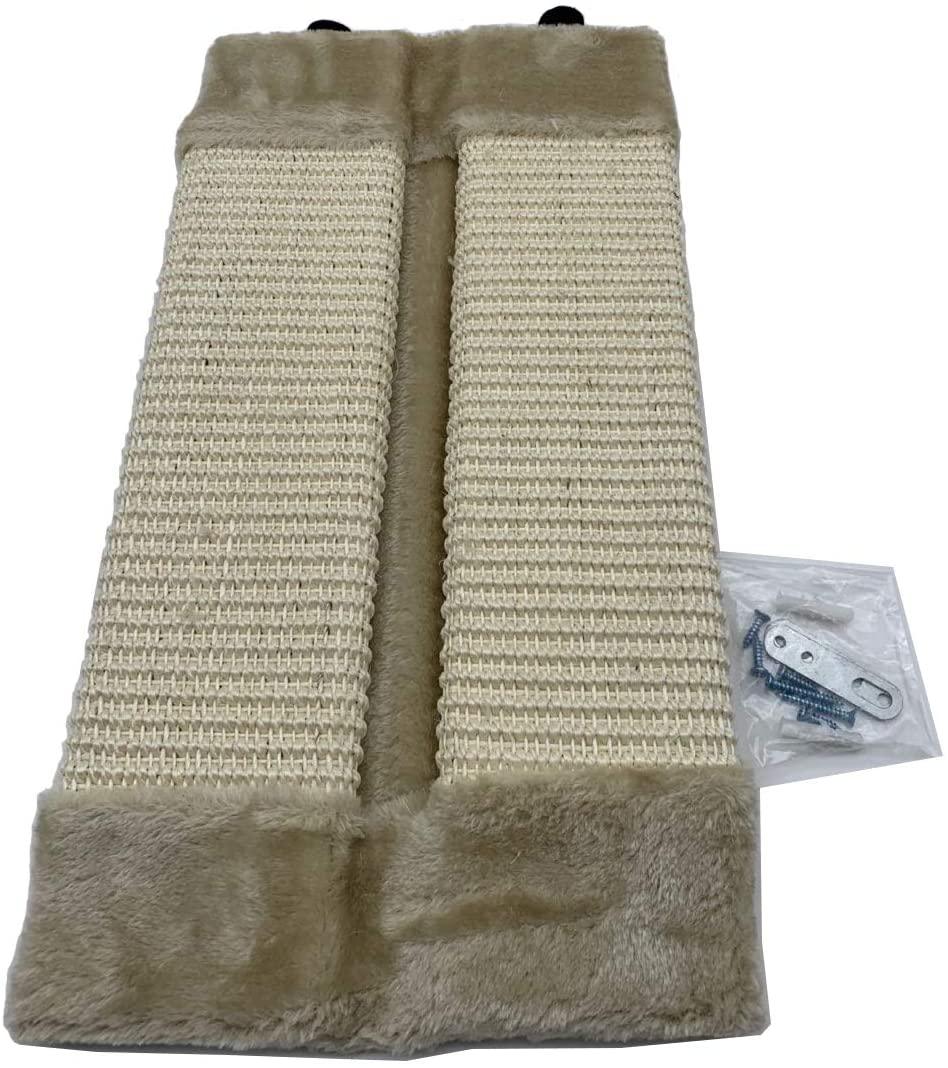 DIVCHI Cat Scratcher Cat Scratching Board Pad Hanging Scratcher Cat Wall Mounted Scratching Post/Wall Corner Foldable Pet Sisal Scratcher - DIVCHI