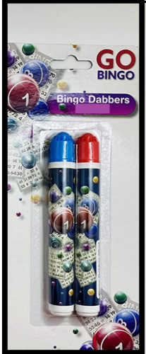 BINGO DABBERS MULTICOLOURED DABBERS DOT PENS NON GRIP PACK OF (1,2,3,4,5,6) - DIVCHI