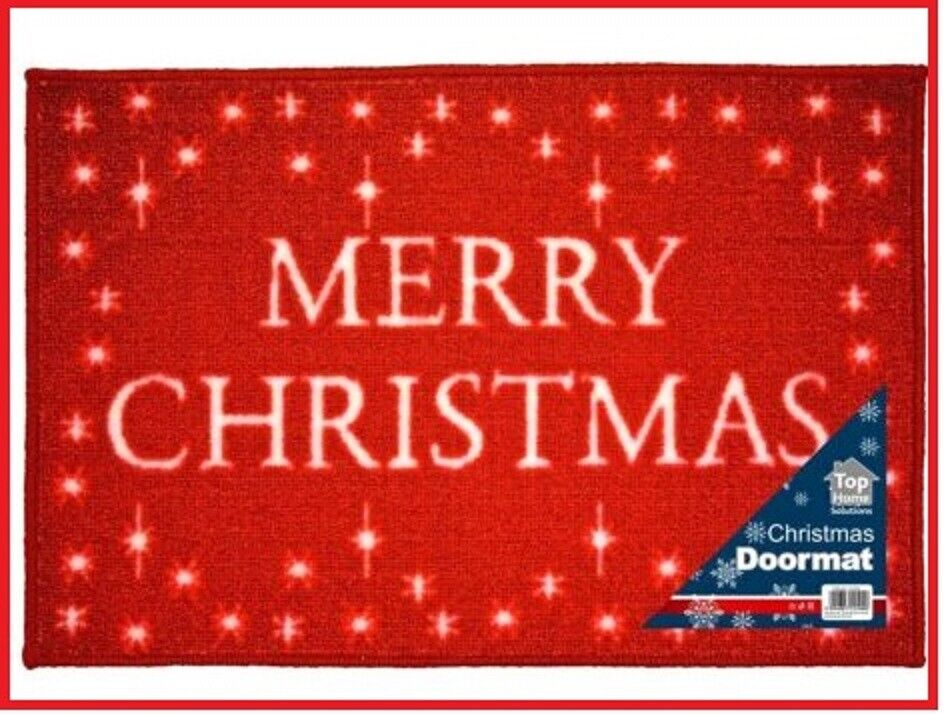 DIVCHI Merry Christmas door mat