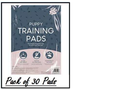 Puppy Training Pads Super Absorbent Odour Locking Triple Layer Protection 50x40cm - DIVCHI