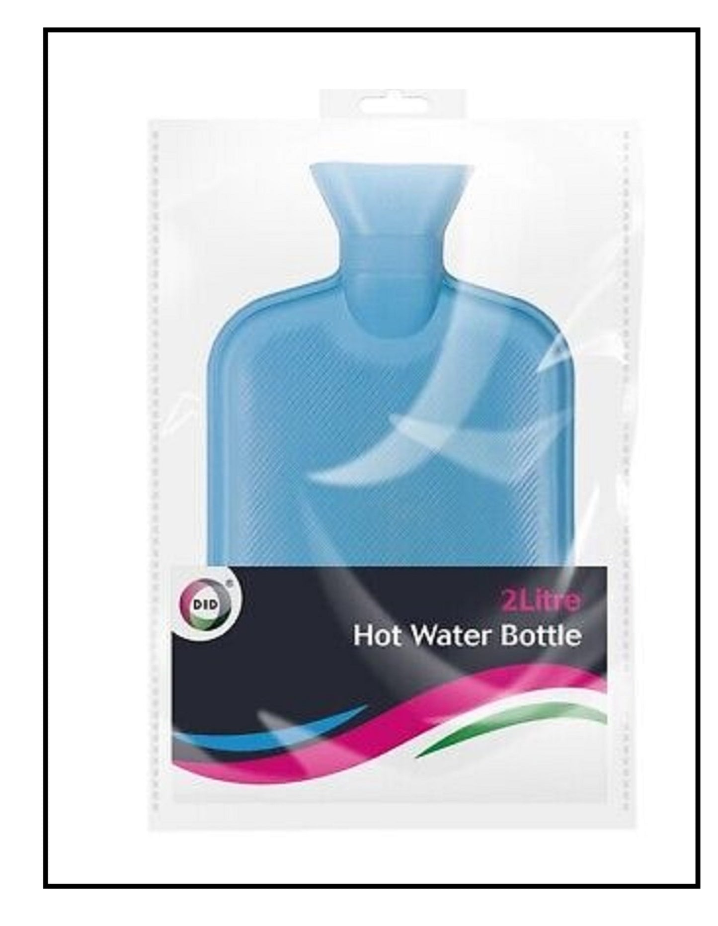 2litre Hot Water Bottle Without Cover Large Winter Warmer Hot Water Bottles - DIVCHI