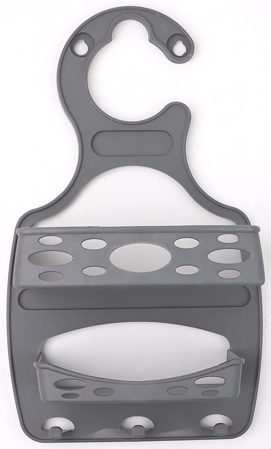 DIVCHI Bathroom Caddy Basket Plastic Hanging Shower Organizer No Drilling - DIVCHI