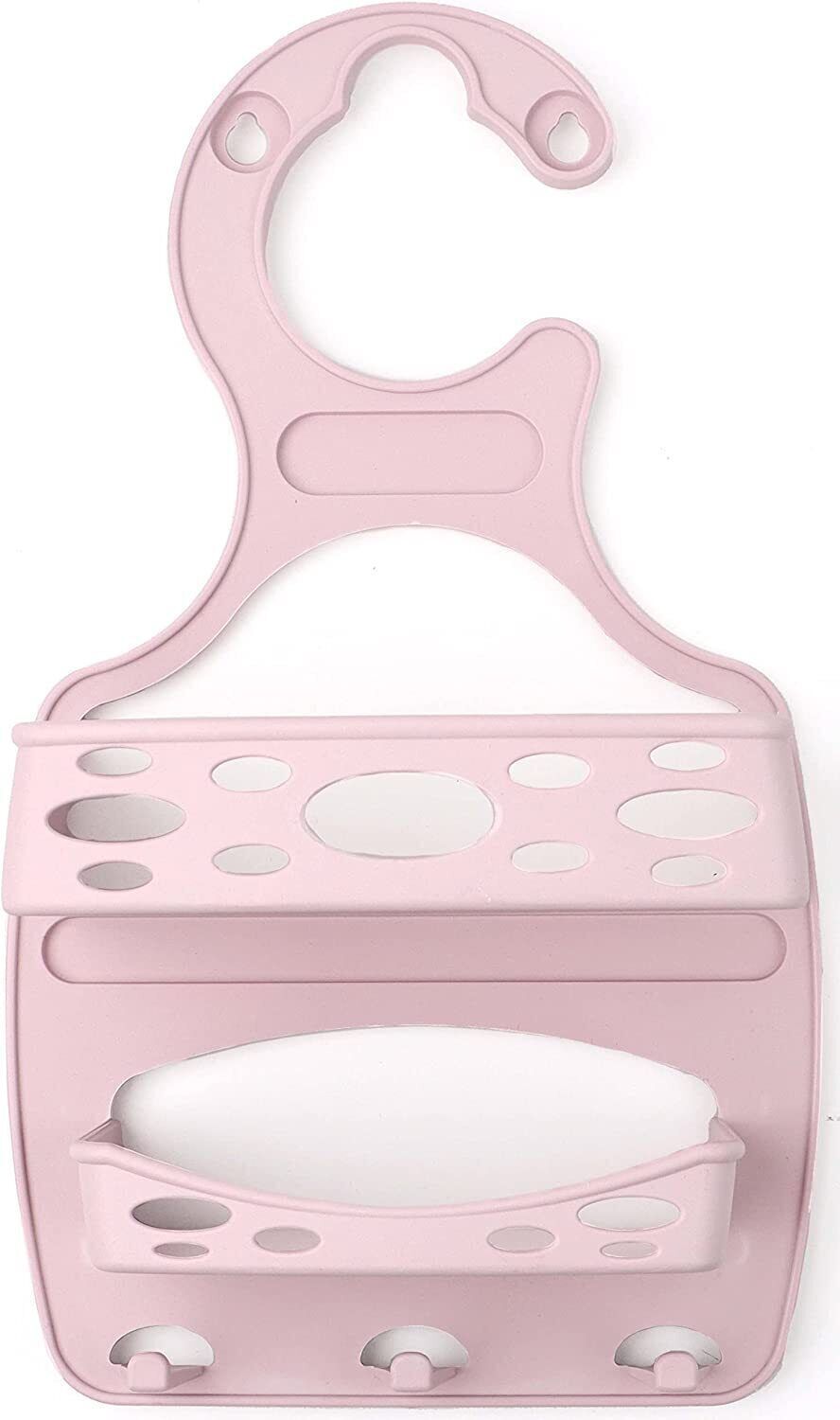 DIVCHI Bathroom Caddy Basket Plastic Hanging Shower Organizer No Drilling - DIVCHI