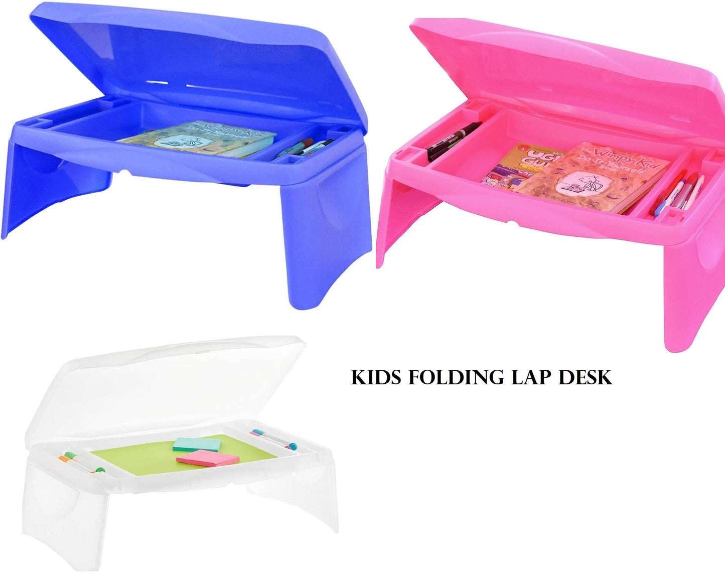 KIDS Folding Lap Desk, Bed Table, Breakfast Table, Laptop Desk - DIVCHI