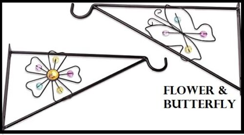 Hanging Basket Brackets Strong Outdoor Wall Brackets 10,12,14,15 - DIVCHI