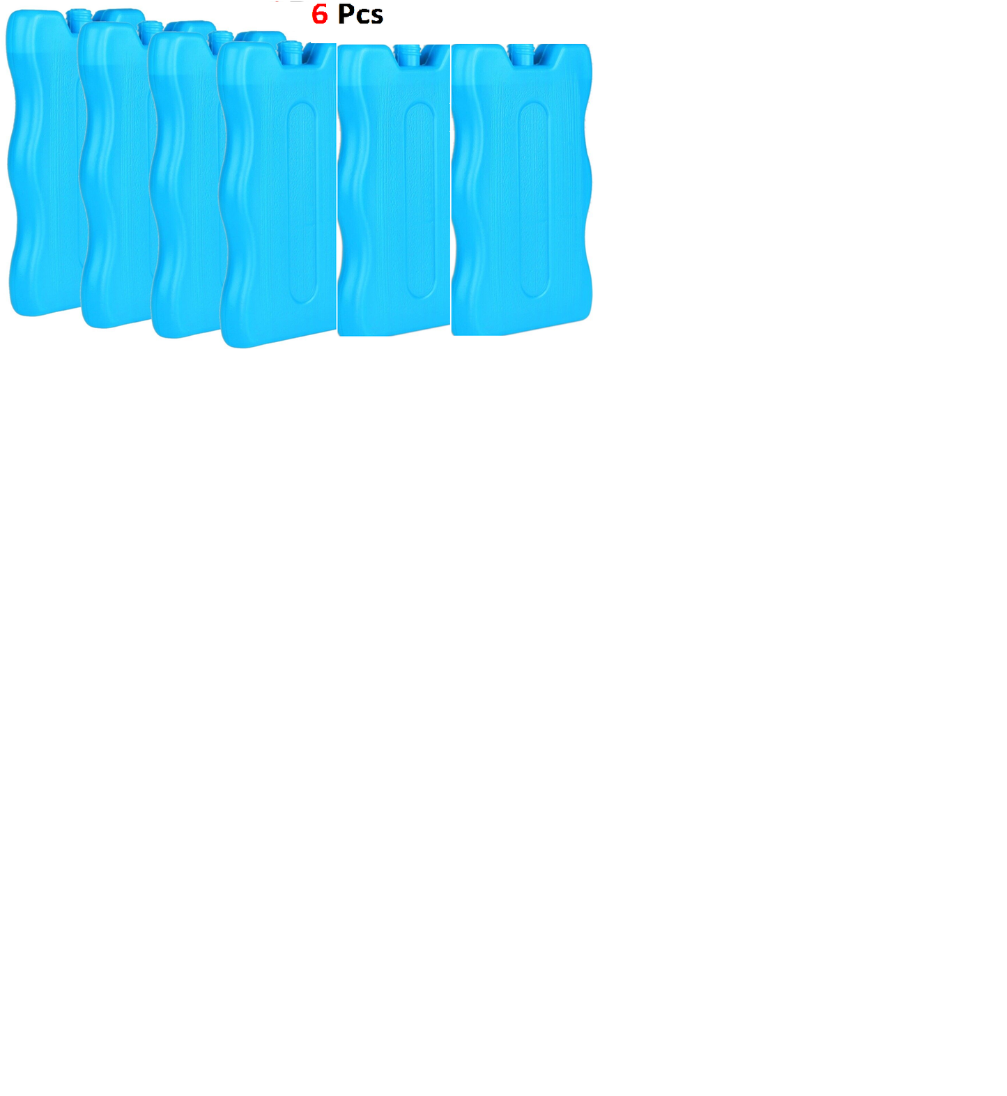 Freezer Blocks For Cool Cooler Bag Ice Packs For Lunch Box Picnic Reusable - DIVCHI