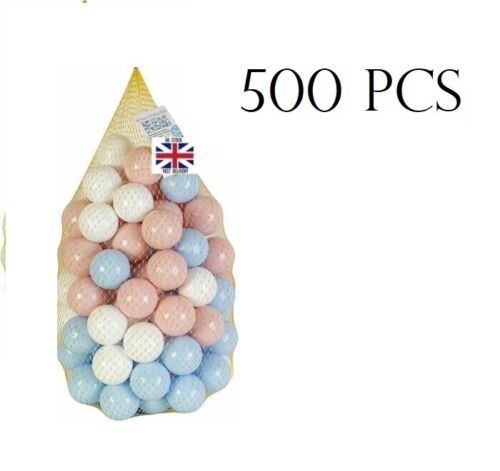 SOFT PLAY BALLS | FOAM BALLS PIT | PEN POOL BATH PLAY ROOM | BEST XMAS GIFT - DIVCHI