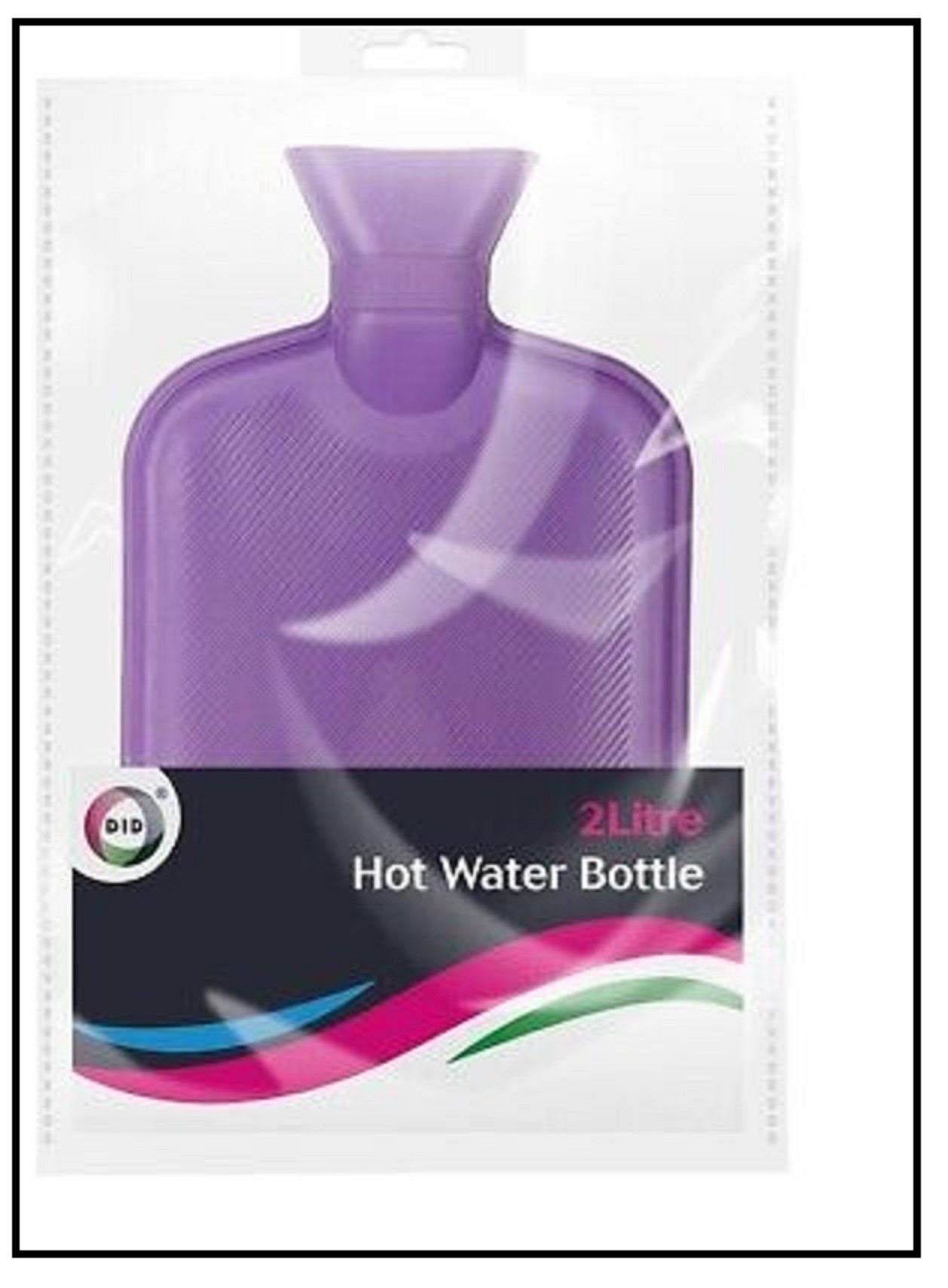 2litre Hot Water Bottle Without Cover Large Winter Warmer Hot Water Bottles - DIVCHI