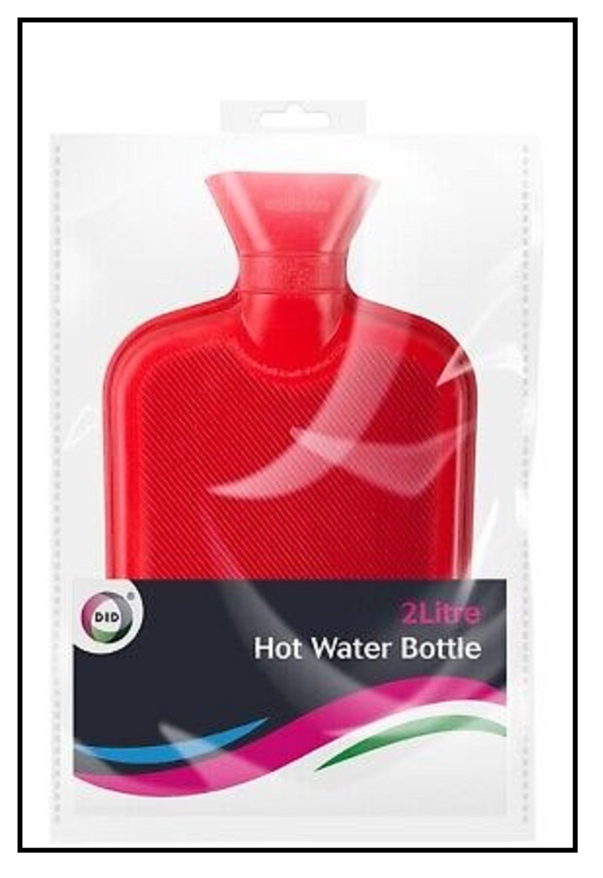 2litre Hot Water Bottle Without Cover Large Winter Warmer Hot Water Bottles - DIVCHI