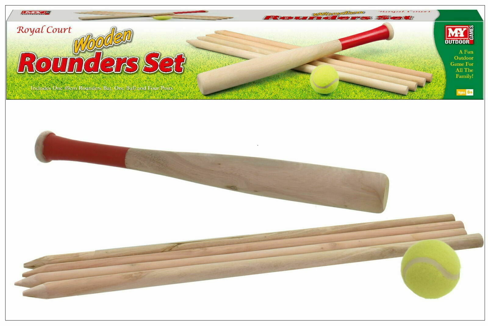 Wooden Rounder Set Perfect for Kids Play Activity - DIVCHI
