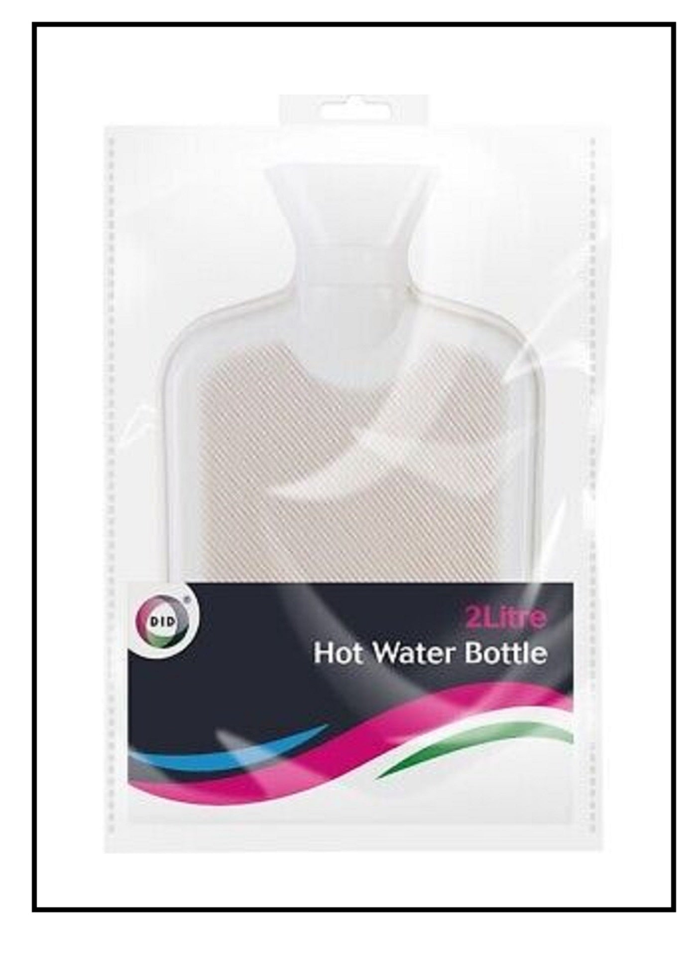 2litre Hot Water Bottle Without Cover Large Winter Warmer Hot Water Bottles - DIVCHI