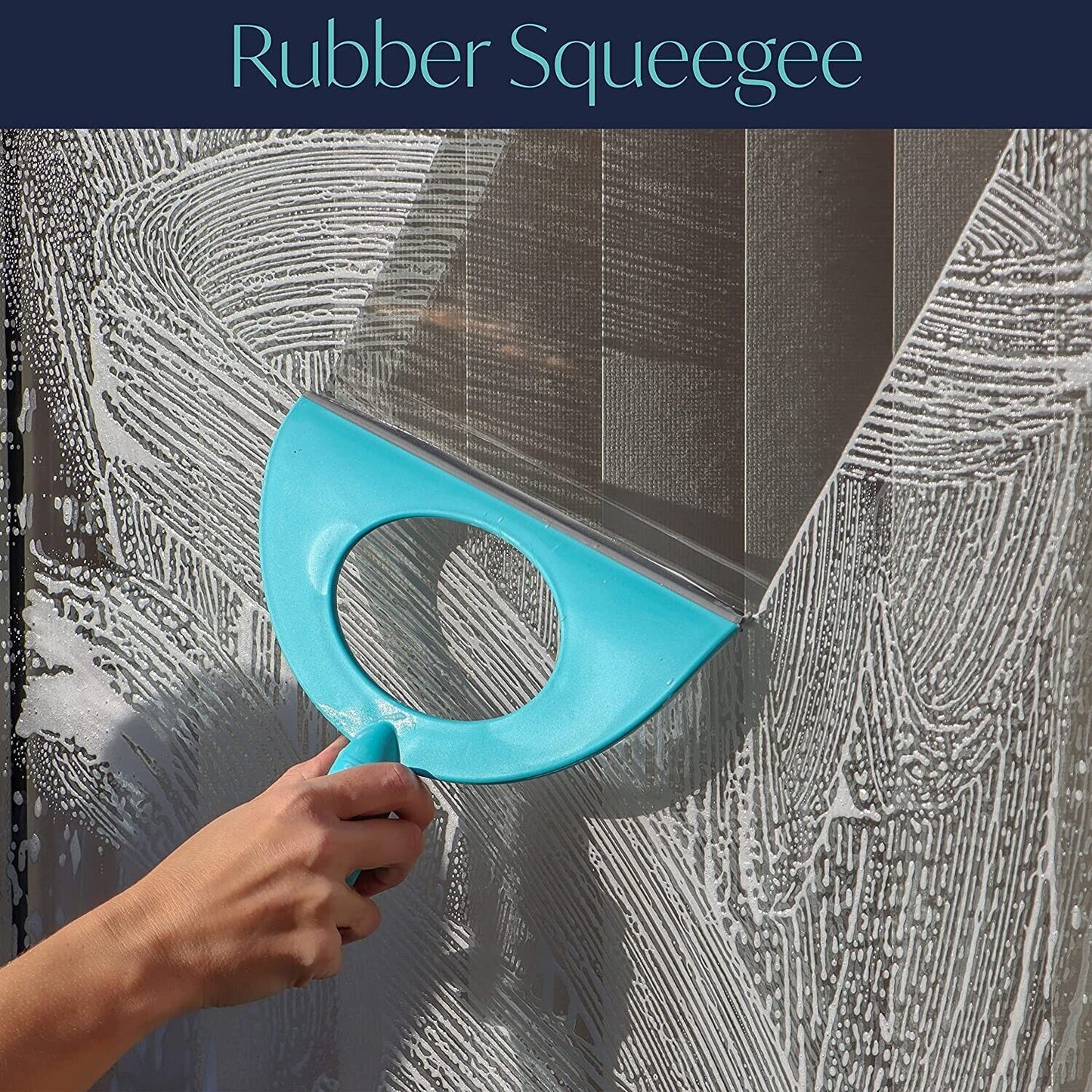 Window Squeegee Glass Cleaning Wiper Multipurpose Glass Window Cleaner