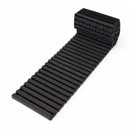 DIVCHI 1.39m Roll Out Garden Path, Durable Pathway & Grass Protection Mat | Outdoor Walkway for Lawns & Patios, Interlocking Plastic Paving Slabs