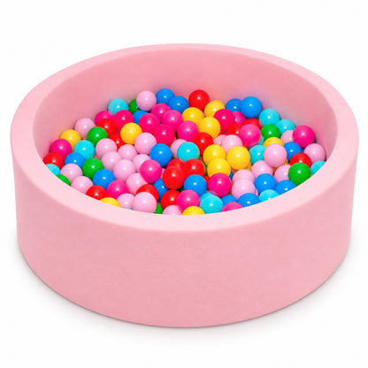 DIVCHI pink round foam ball pit (balls not included)