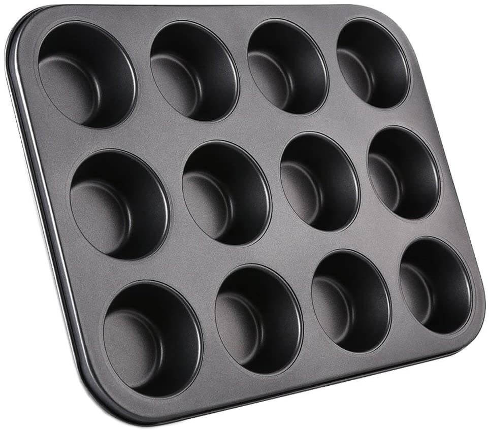 6 and 12 Cups Muffin Baking Pan - DIVCHI