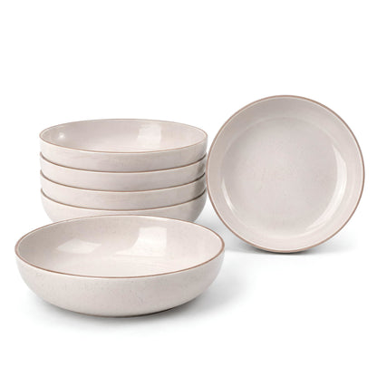 DIVCHI Bowls Set of 6, Ceramic Serving Bowl