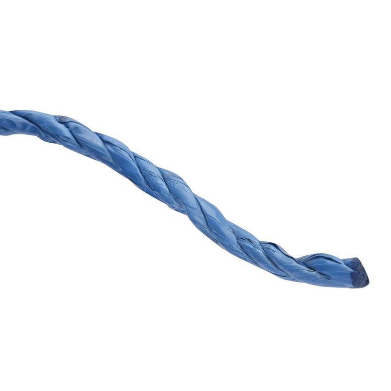 Blue Polypropylene Rope | Camping Guide Ropes | Climbing Rope Coiling