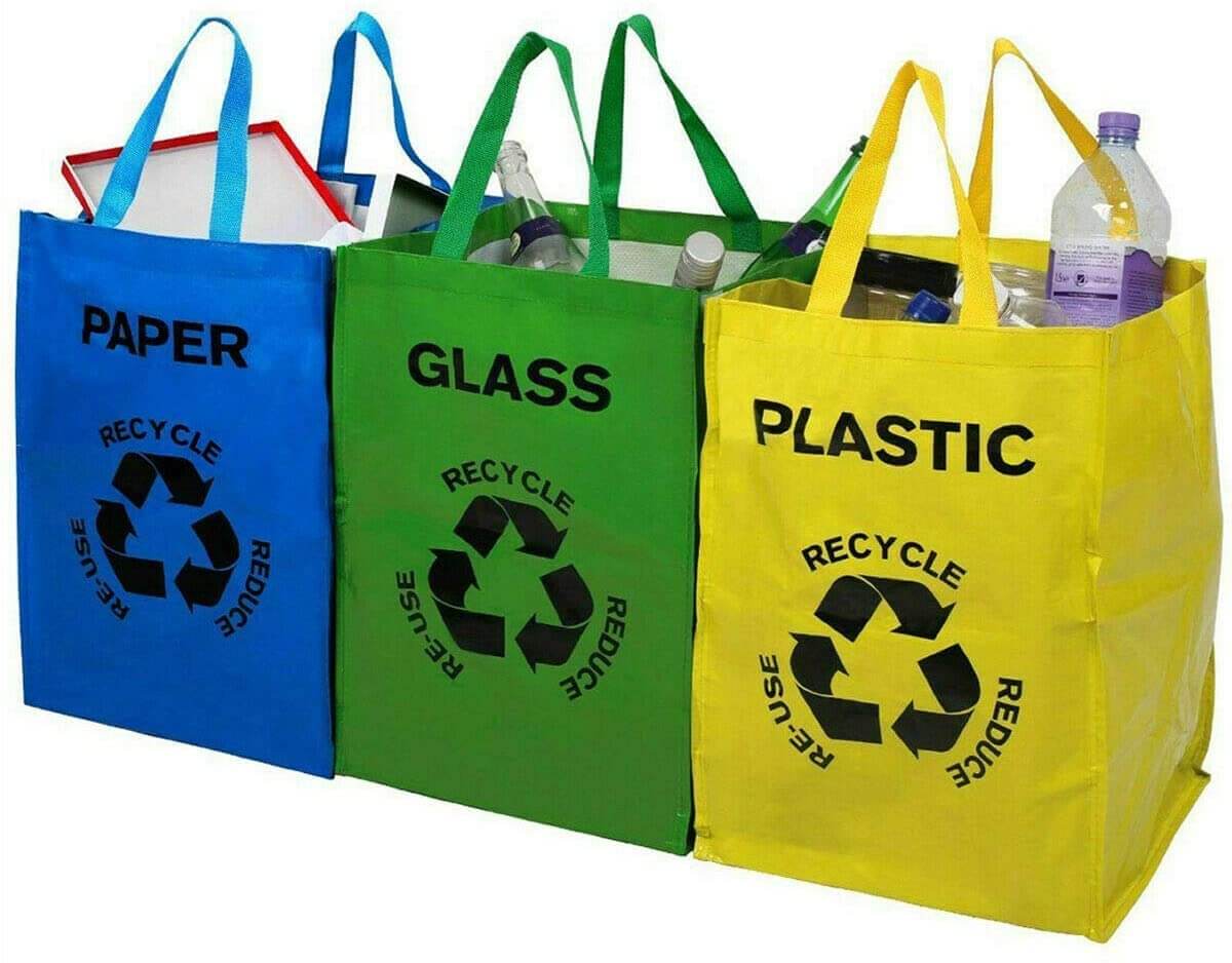 Large Heavy Duty Plastic Bags | Recycling Bags For Paper - DIVCHI