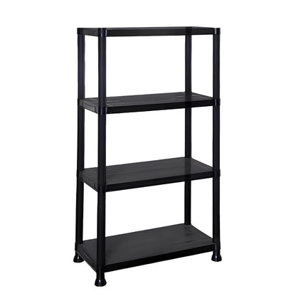 DIVCHI 3/4/5 Tier Heavy Duty Storage Shelving Unit – Black Metal Shelf Rack for Home, Garage, Office & Utility Room