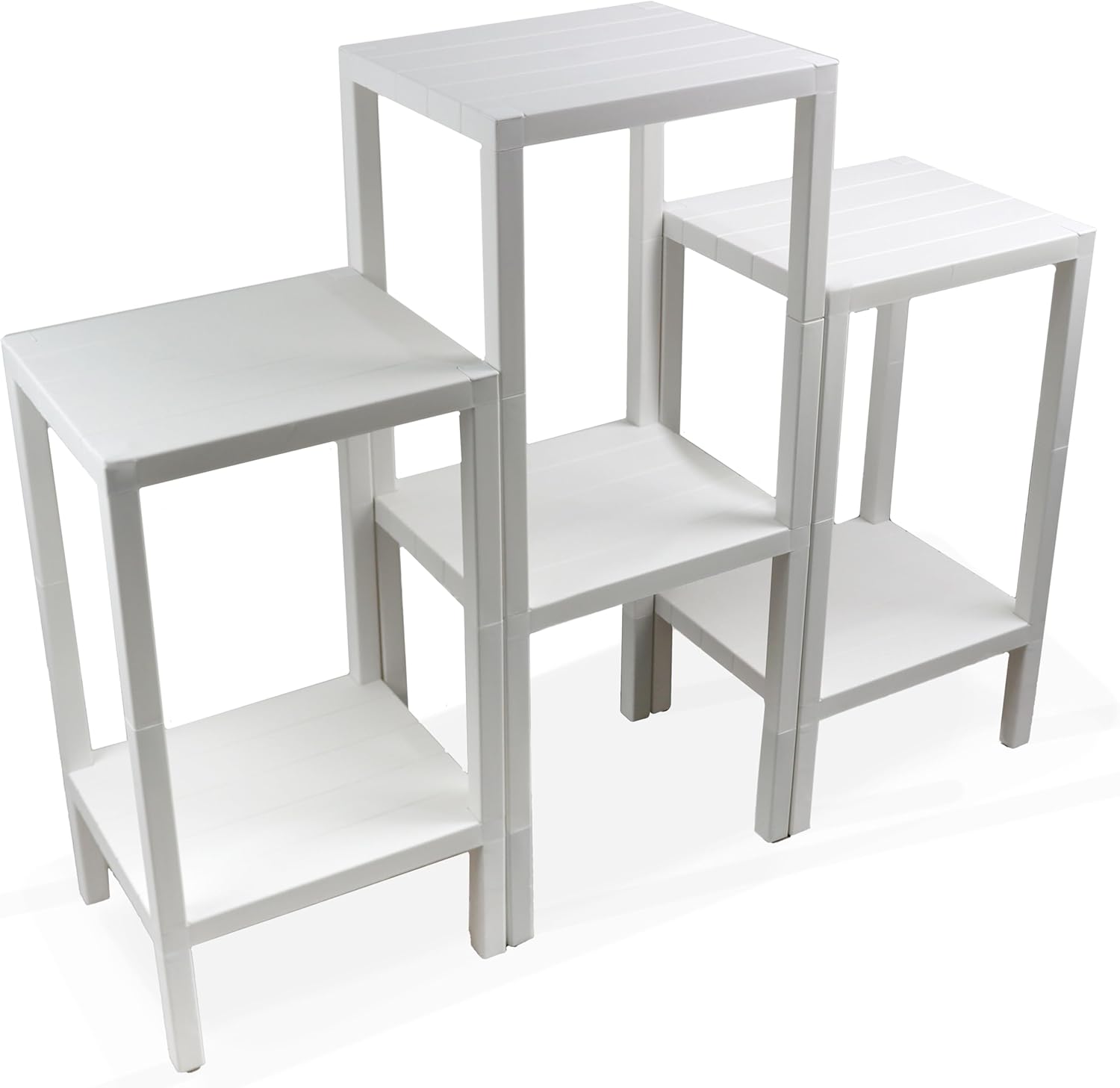 Side Tables Storage Coffee Bedside Table Perfect for Small Narrow Space - DIVCHI
