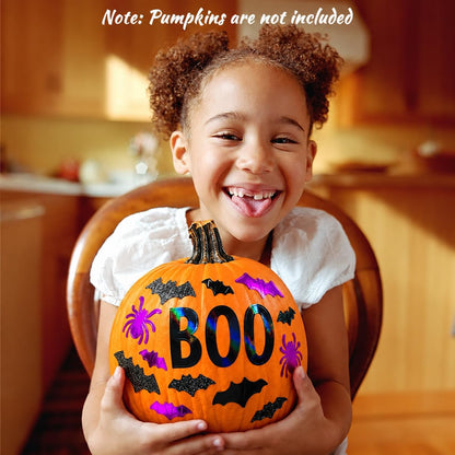 DIVCHI Halloween decorating sticker kit pack details