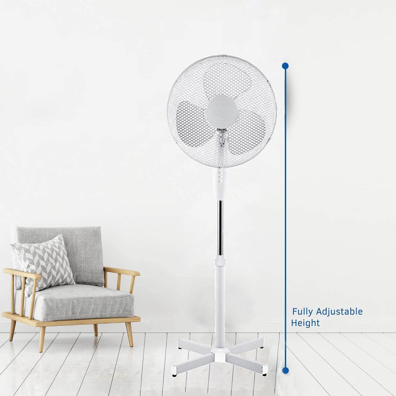 Oscillating Quiet Fan | Pedestal Electric Fan | Fan Pedestal