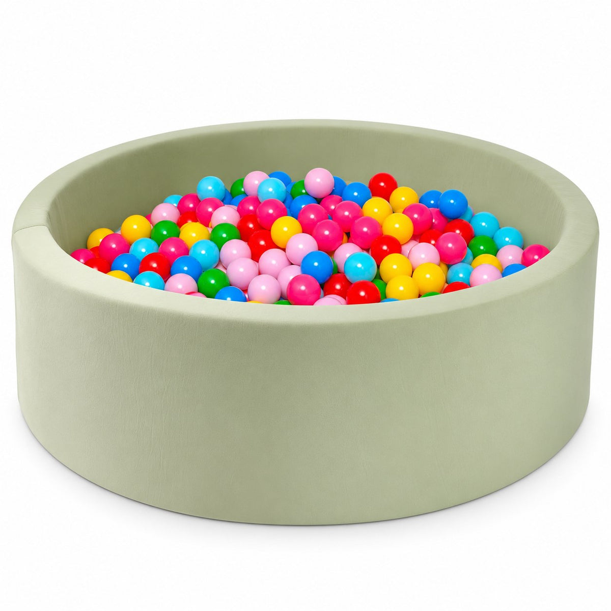 DIVCHI green round foam ball pit (balls not included)