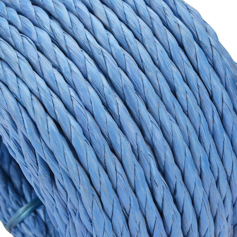 Blue Polypropylene Rope | Camping Guide Ropes | Climbing Rope Coiling