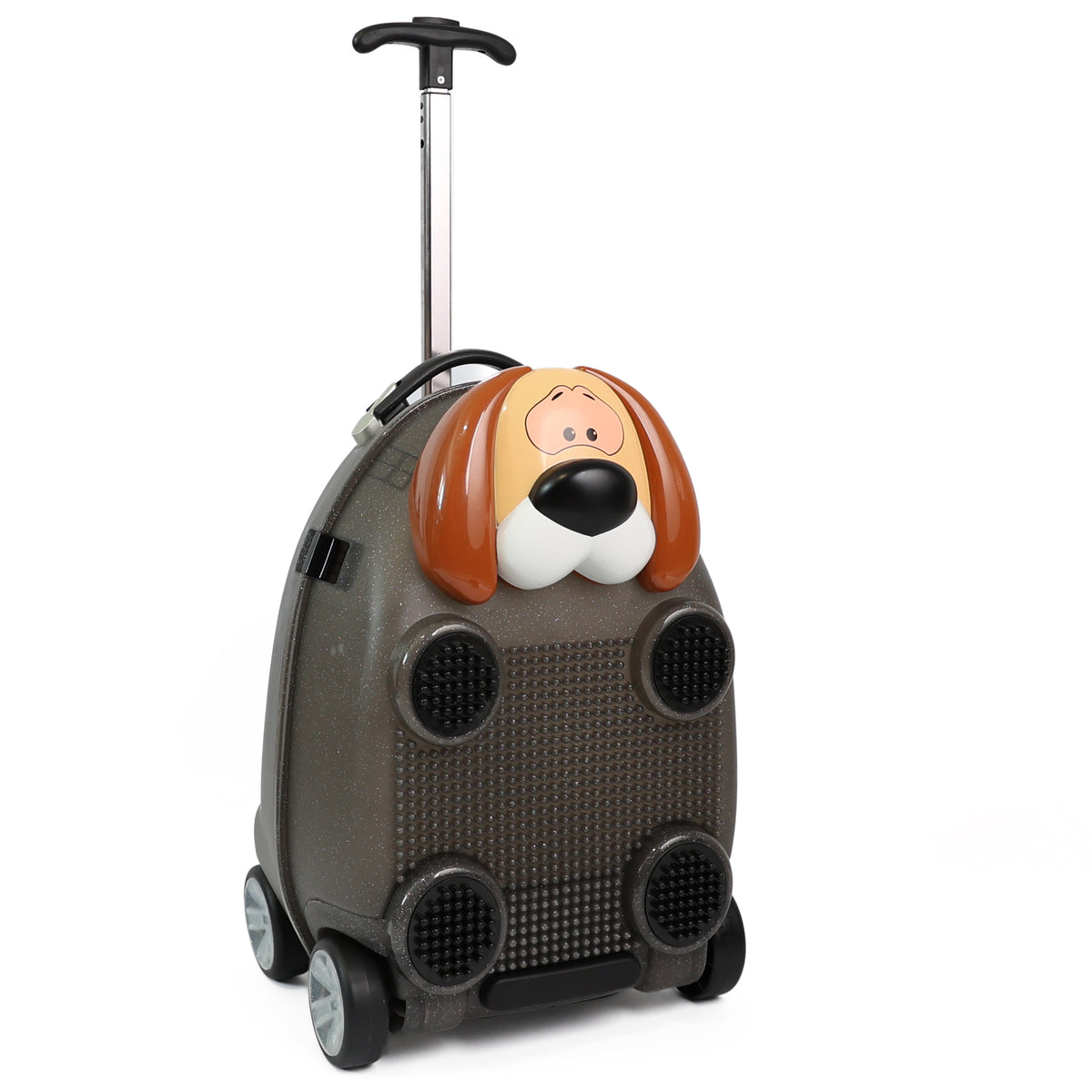 Kids Luggage Bag Holiday Travel Suitcase for Boys & Girls, Carry-On or Pull-Along School Trolley - DIVCHI