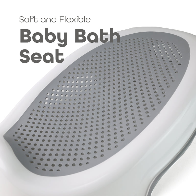 Baby Bath Seat Easy To Store Non-Slip Base For Extra Safety