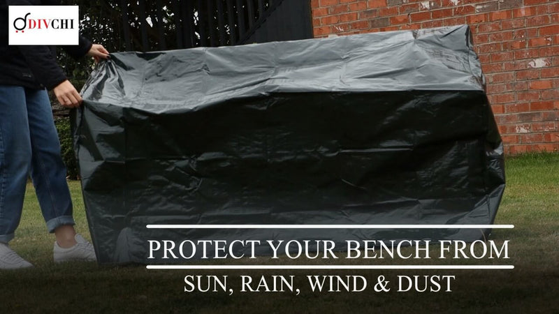 Waterproof Garden Bench Covers | Heavy Duty 3Seater Garden Swing Cover