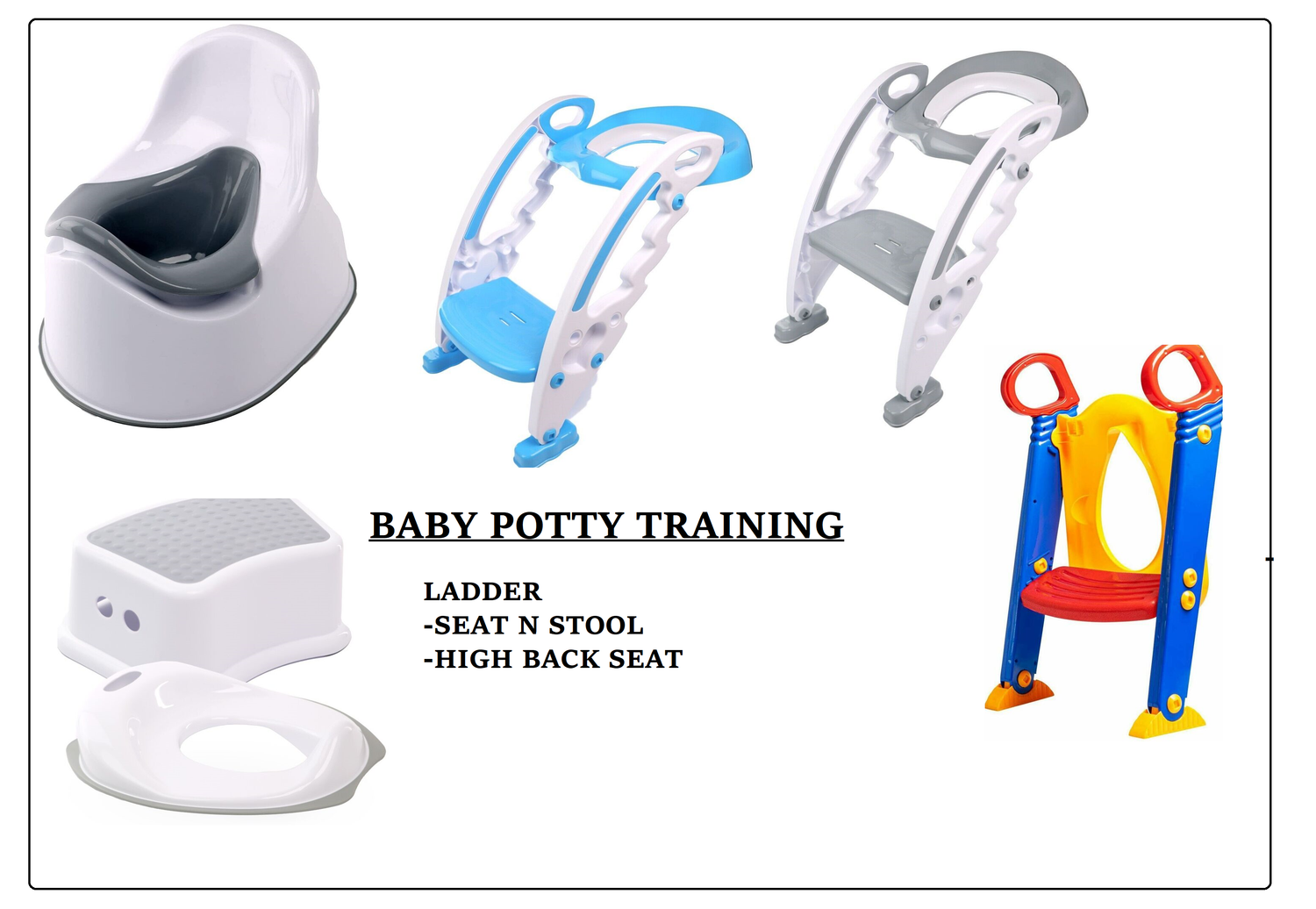 Toddler Toilet Training Ladder Step seat ,baby potty and kids stool - DIVCHI