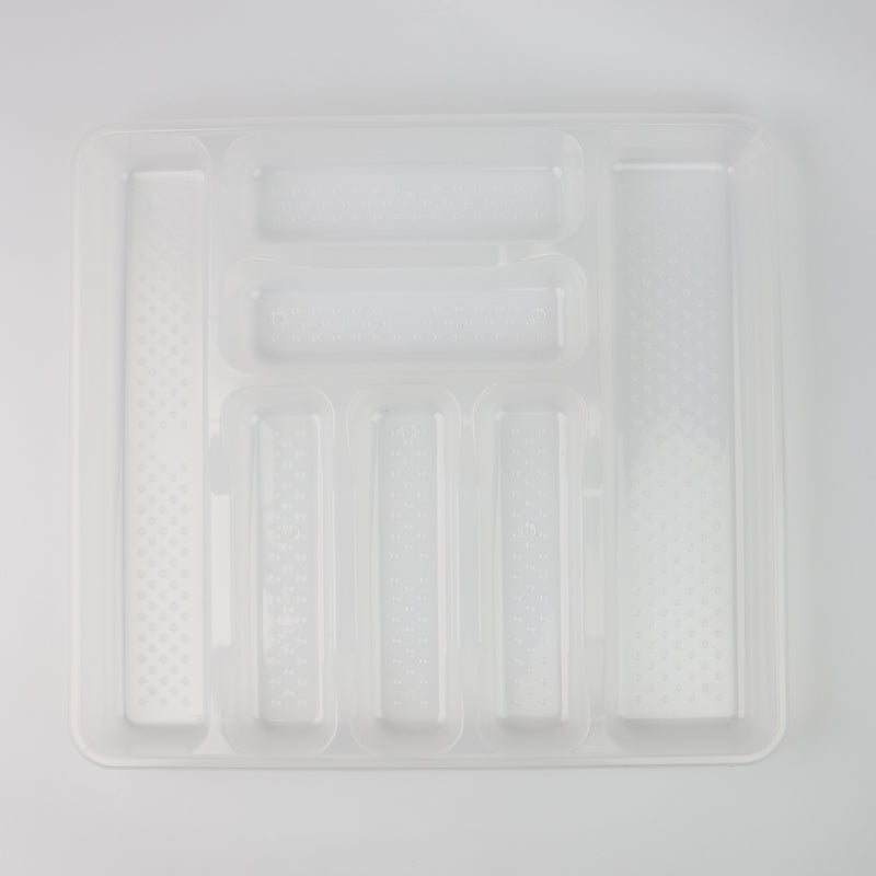 7 Compartment Plastic Cutlery Trays Perfect Kitchen Draw Organiser